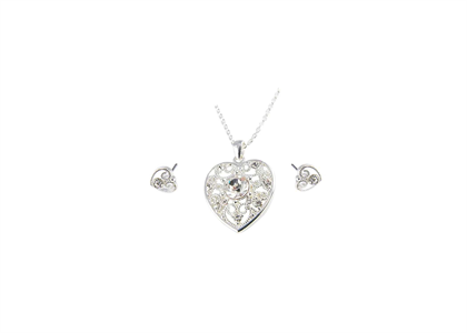Rhodium Plated | Fashion Pendant Sets